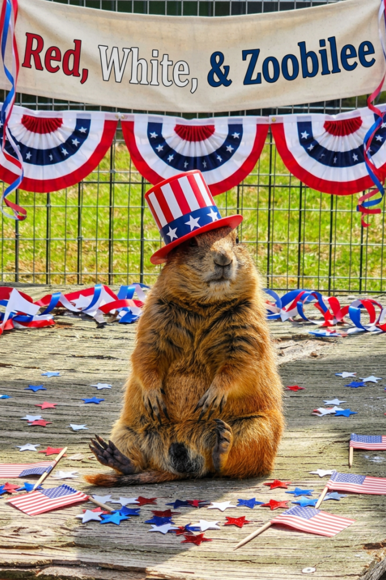 Uncle Sam Prairie Dog